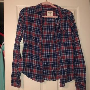 Abercrombie and Fitch button up/top